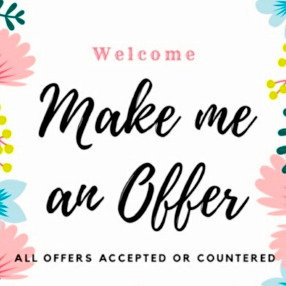 All offers welcome!